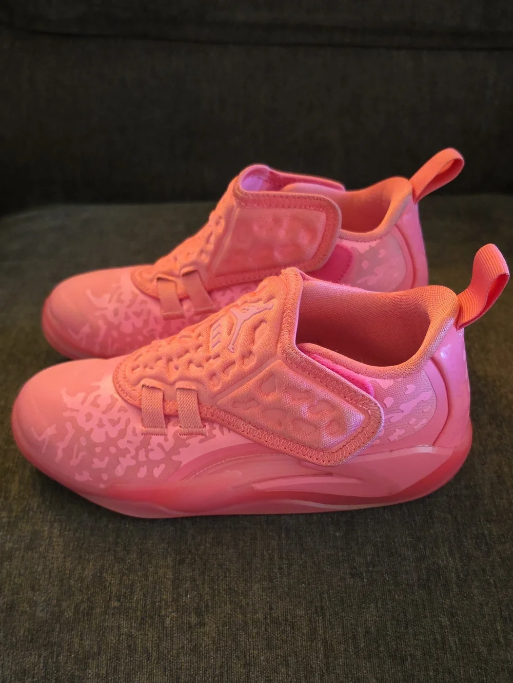Jordan Zion 3 Kids' Pink Slip-On Sneakers